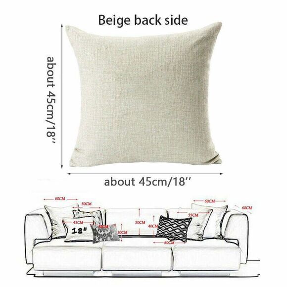 Great To Be King Better To Be Queen Pillow Covers Word Art Linen Bundle of 2 NEW - Picture 5 of 5